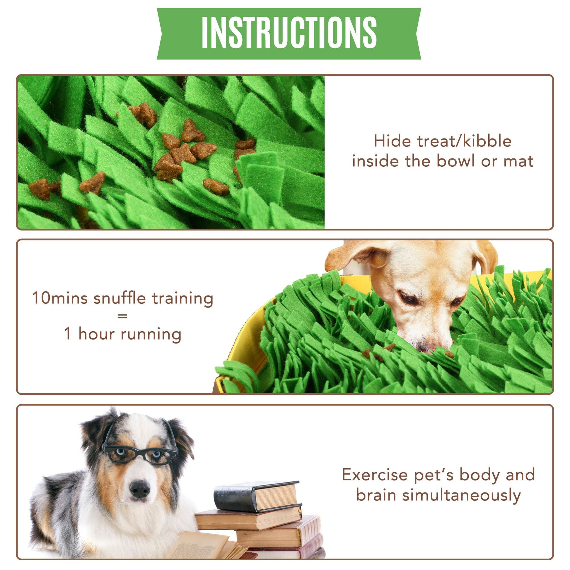Tail & Whisker™ Sniff & Settle™ Enrichment Mat